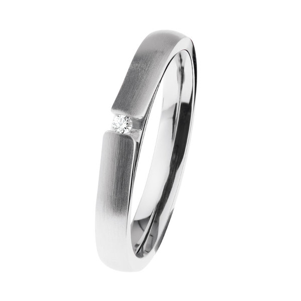 Ernstes Design Ring R504 Brillant 0,02 ct.