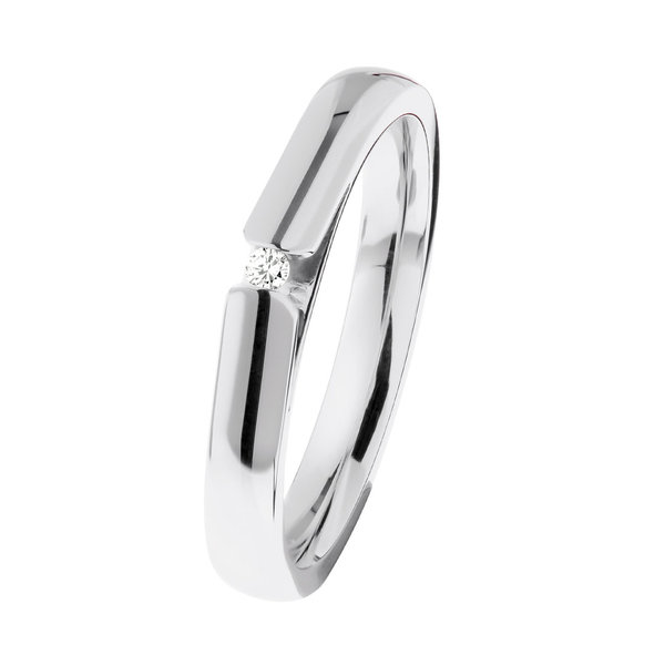 Ernstes Design Ring R505 Brillant 0,02 ct.