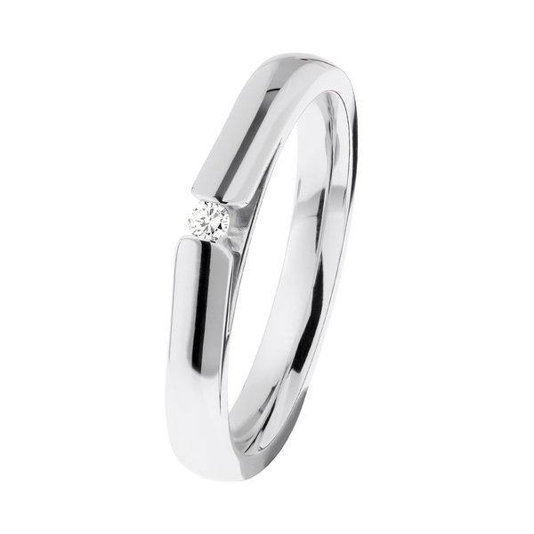 Ernstes Design Ring R507 Brillant 0,035 ct.